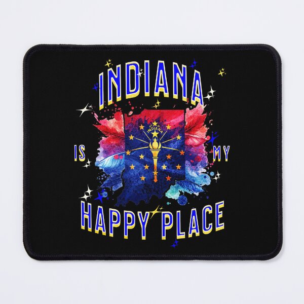 Item preview, Indiana is my Happy Place designed and sold by Vindbult.