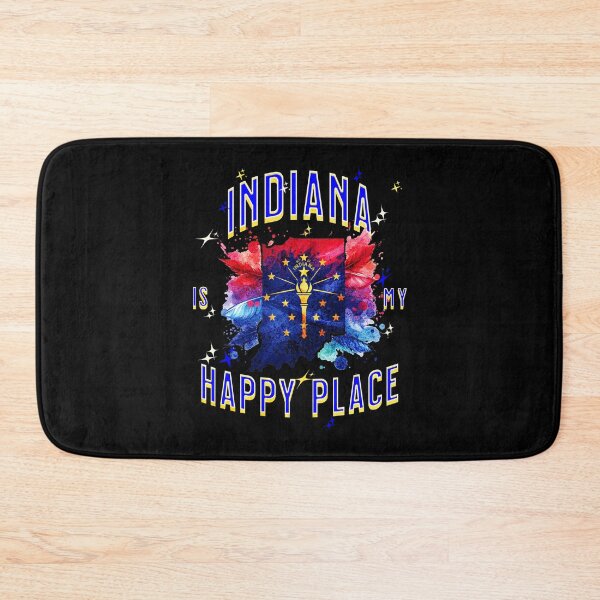 Item preview, Indiana is my Happy Place designed and sold by Vindbult.