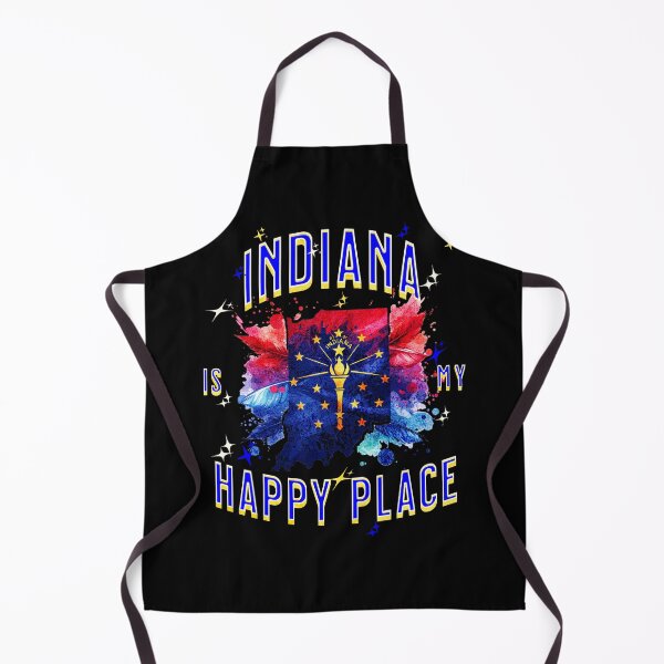Item preview, Indiana is my Happy Place designed and sold by Vindbult.