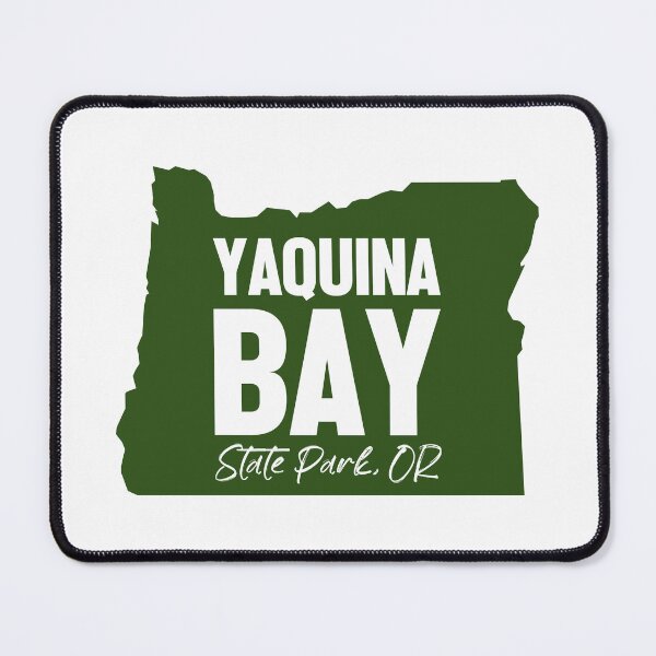 Item preview, Yaquina Bay State Park Oregon Map designed and sold by bivenart.