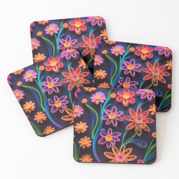 Item preview, Papercut wildflowers  designed and sold by Coolparrotgirl.