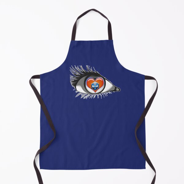 Item preview, Eye Heart Crits - I love RPG Dice w/white border for darker prints designed and sold by Rogue Wizard.