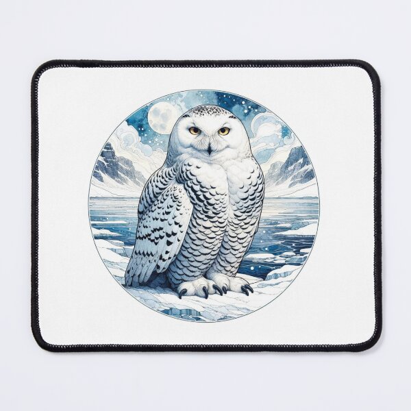 Item preview, The Arctic Snowy Owl designed and sold by swishdesignsxx.