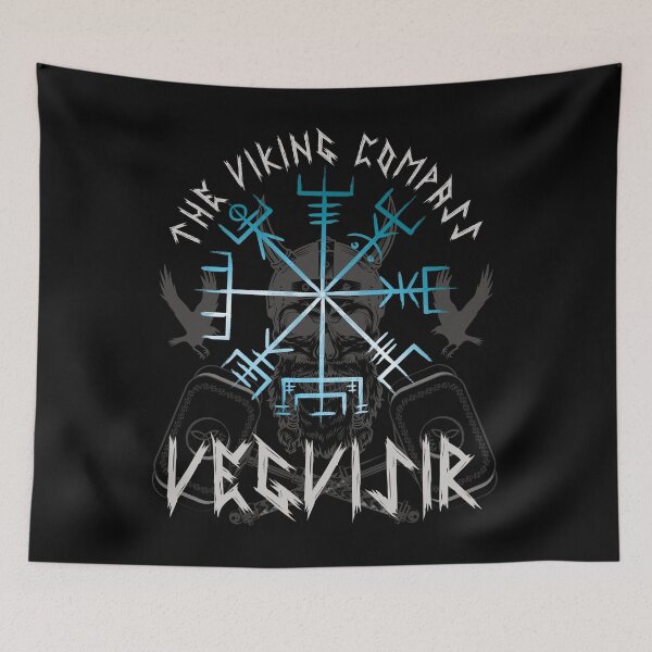 Item preview, Viking Norse mythology compass Vegvisir designed and sold by MaximWundersee.