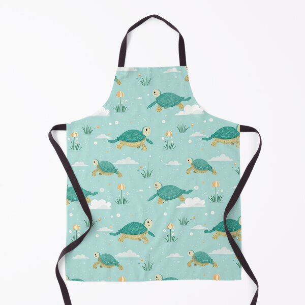 Item preview, Cute Baby turtles pattern designed and sold by TrPatternLab.