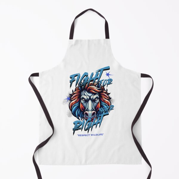 Item preview, Fight for your right respect wildlife Horse. designed and sold by INKNIK.