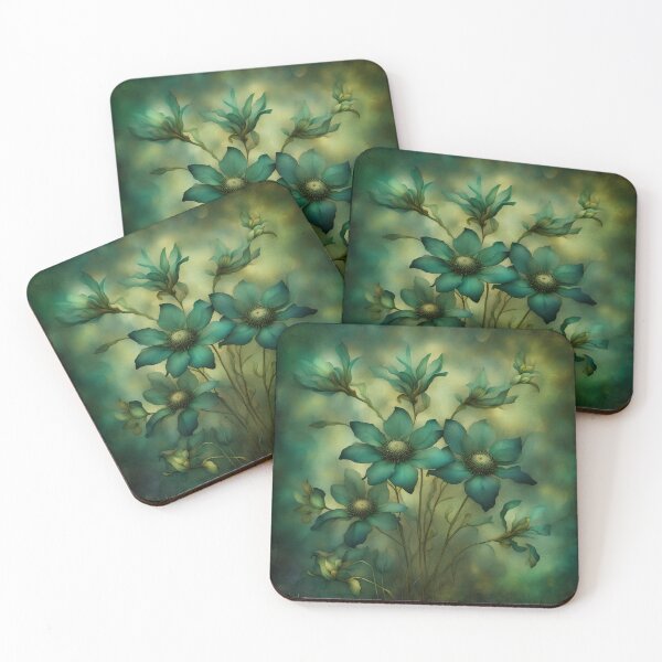 Item preview, 2 green wildflowers  designed and sold by Coolparrotgirl.