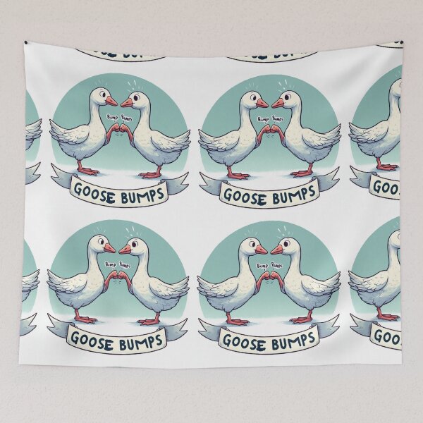 Item preview, Goose Bumps - funny tshirt designed and sold by Dominika Farkašová.