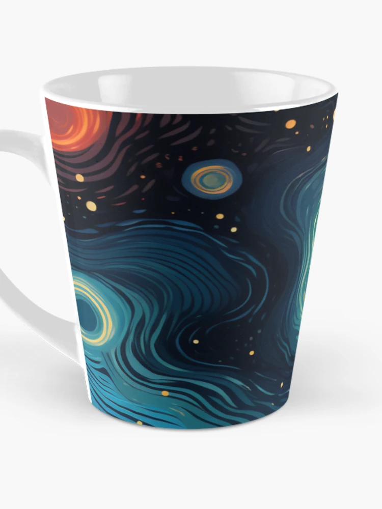 Thumbnail 3 of 4, Coffee Mug, Magic galactic pattern designed and sold by SmileshareShop.