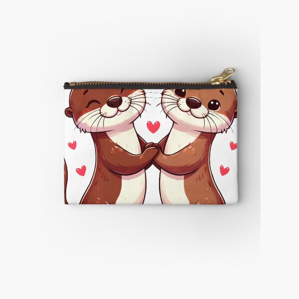 Item preview, Otters in love designed and sold by manbaito.