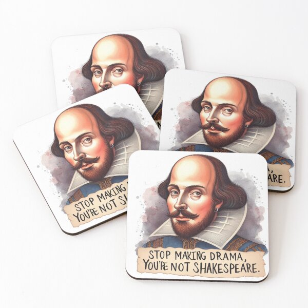 Item preview, Stop Making Drama - Shakespeare designed and sold by Dominika Farkašová.