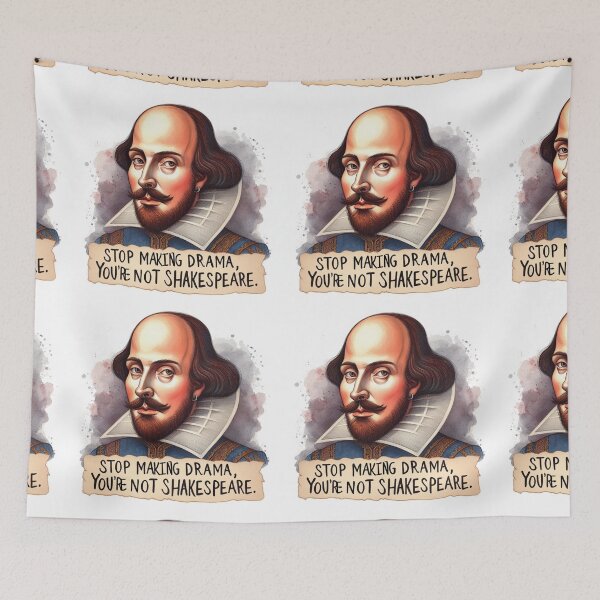 Item preview, Stop Making Drama - Shakespeare designed and sold by Dominika Farkašová.