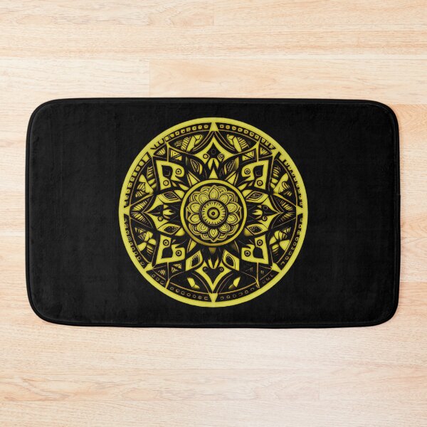Item preview, Yellow mandala designed and sold by Buda--Vibes.