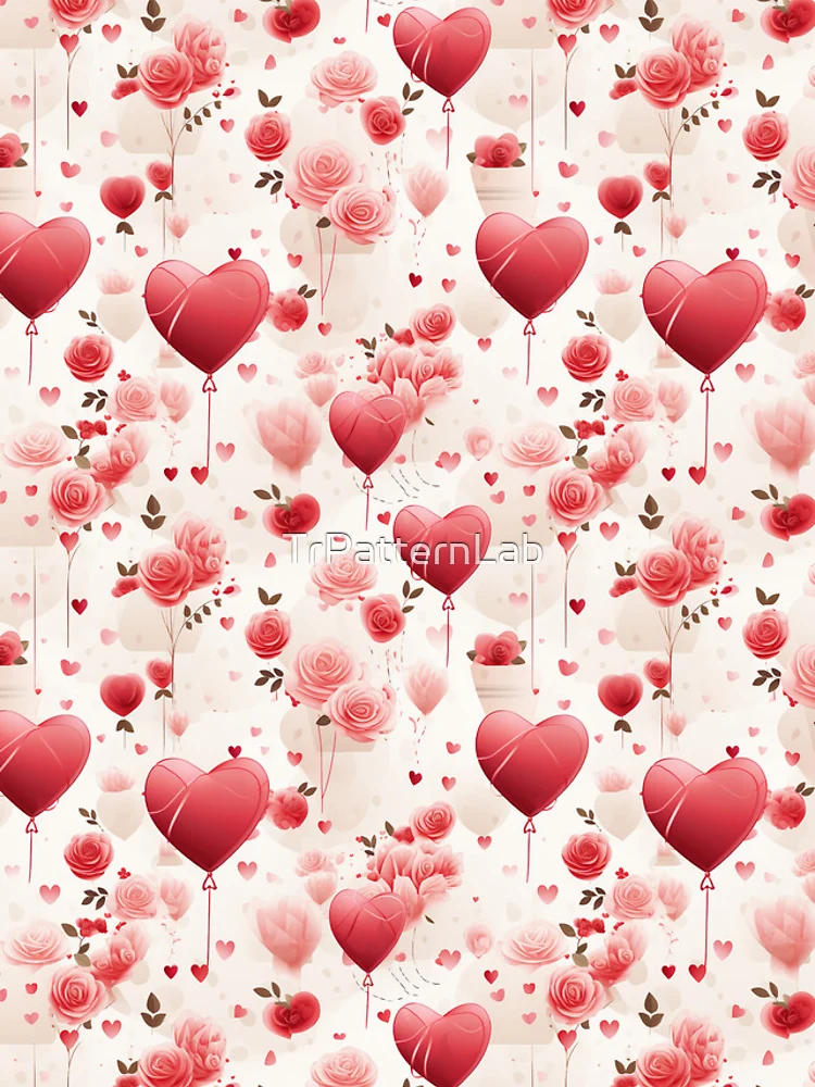 Thumbnail 5 of 5, iPhone Case, Valentine's Day pattern designed and sold by TrPatternLab.