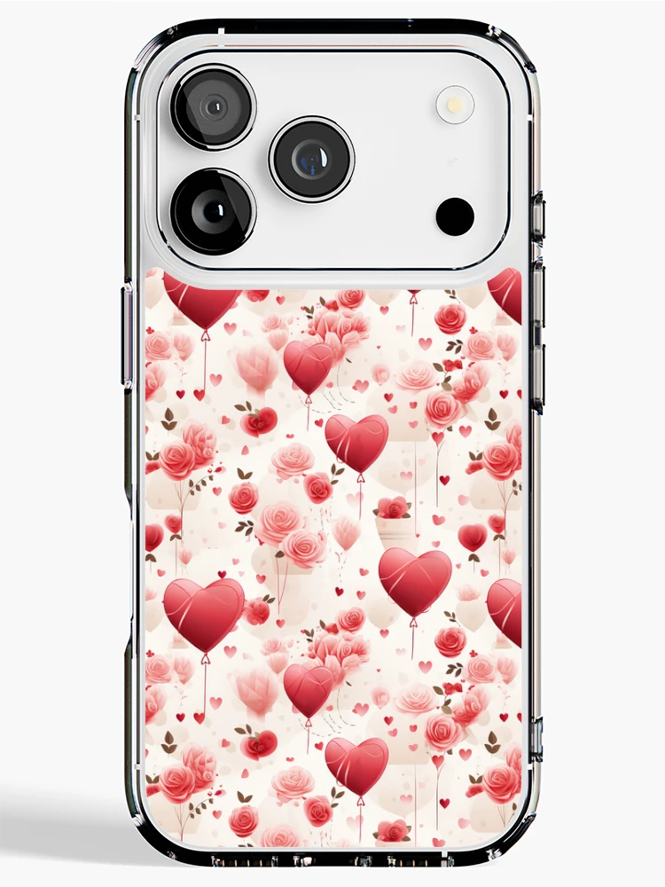 Thumbnail 1 of 5, iPhone Case, Valentine's Day pattern designed and sold by TrPatternLab.