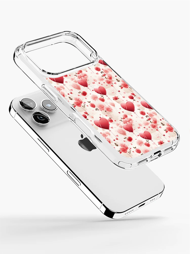 Thumbnail 2 of 5, iPhone Case, Valentine's Day pattern designed and sold by TrPatternLab.