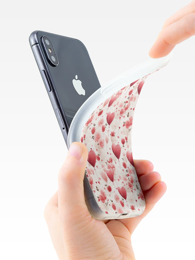 Thumbnail 4 of 5, iPhone Case, Valentine's Day pattern designed and sold by TrPatternLab.
