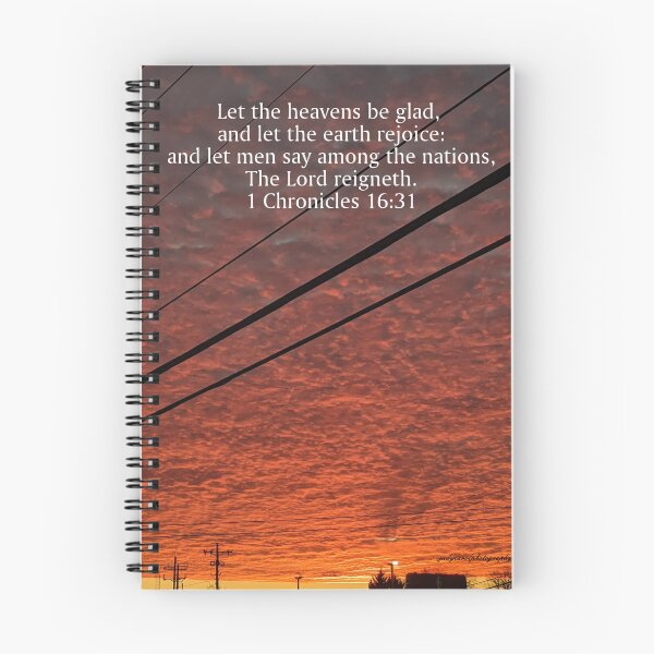 Item preview, Let the heavens be glad designed and sold by Judy Miller.