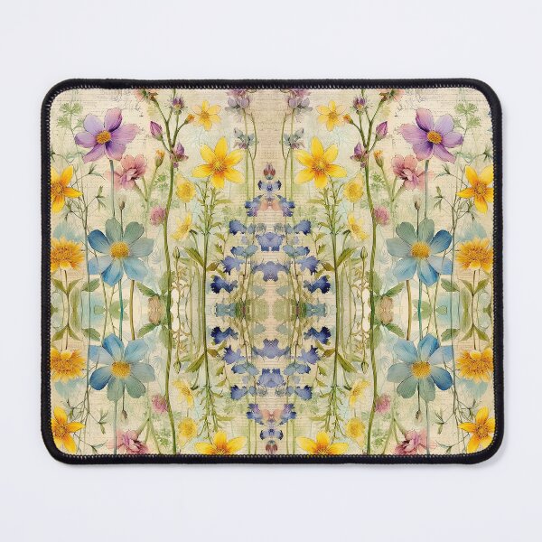 Item preview, Vintage Wildflowers Tapestry designed and sold by PBJArt.