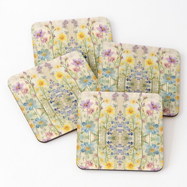 Item preview, Vintage Wildflowers Tapestry designed and sold by PBJArt.