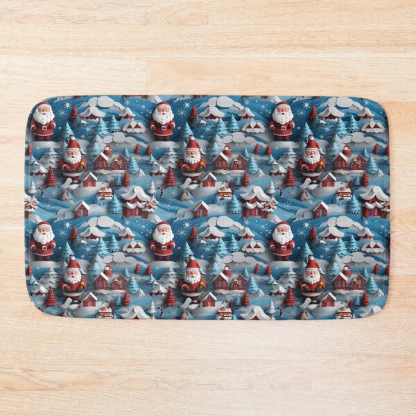 Item preview, 3d Santa Claus Pattern designed and sold by MiracleSociety.