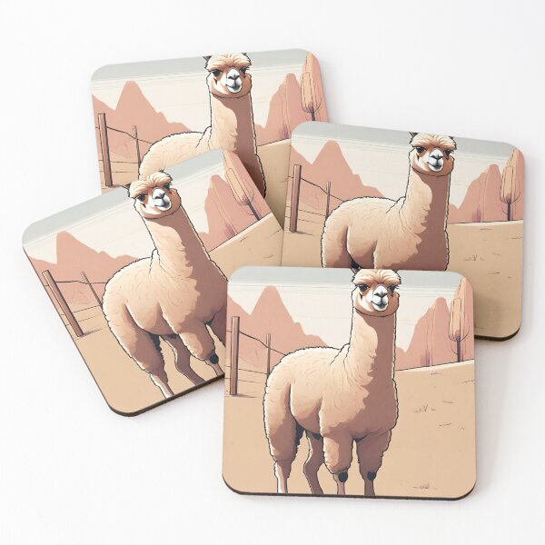 Item preview, Cute Alpaca in the Desert Perfect Gift Love Animals designed and sold by xiaidex.