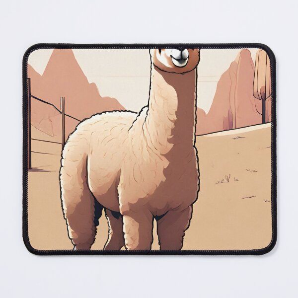 Item preview, Cute Alpaca in the Desert Perfect Gift Love Animals designed and sold by xiaidex.