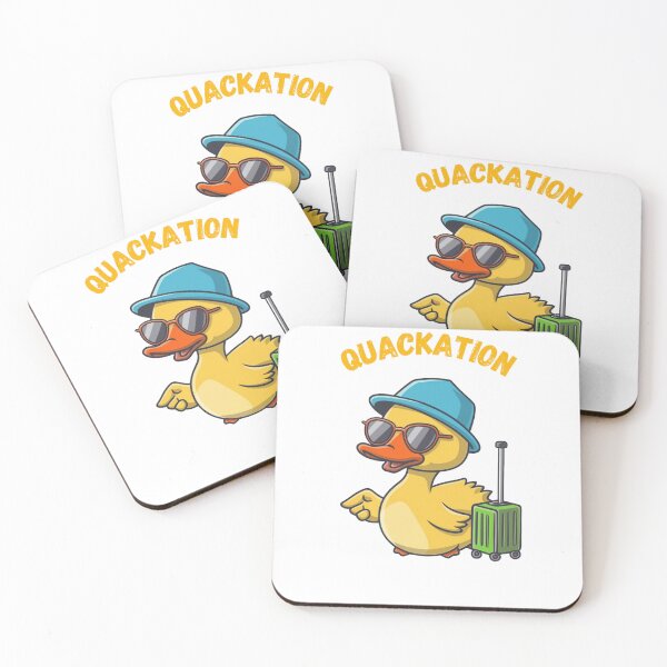 Item preview, Vacation duck designed and sold by StickerStyleHub.