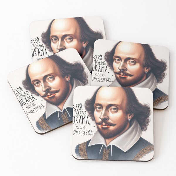 Item preview, Stop Making Drama - Shakespeare designed and sold by Dominika Farkašová.