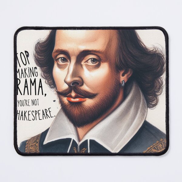 Item preview, Stop Making Drama - Shakespeare designed and sold by Dominika Farkašová.