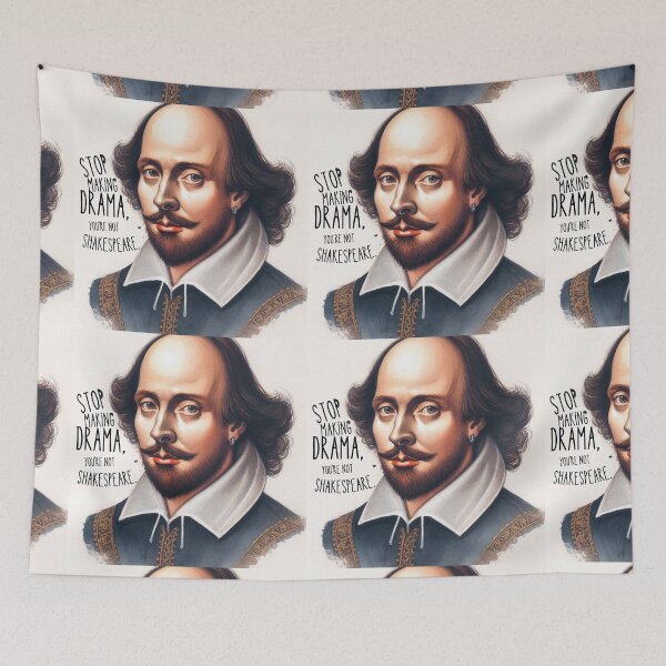 Item preview, Stop Making Drama - Shakespeare designed and sold by Dominika Farkašová.