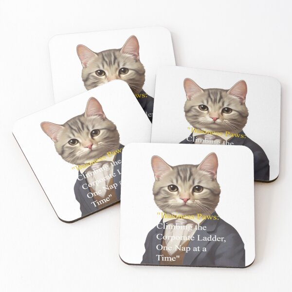 Item preview, Cat in business. Meme. designed and sold by GALACTICArtsUSA.