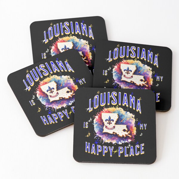 Item preview, Louisiana is my Happy Place designed and sold by Vindbult.
