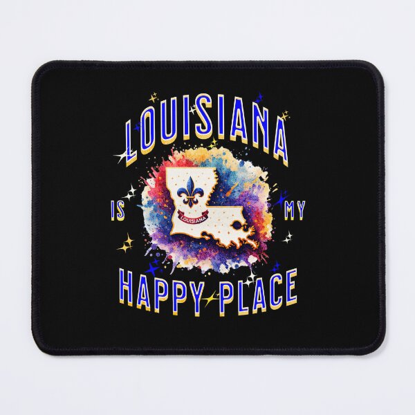 Item preview, Louisiana is my Happy Place designed and sold by Vindbult.