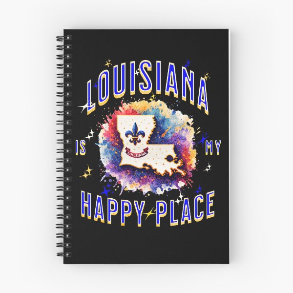 Item preview, Louisiana is my Happy Place designed and sold by Vindbult.