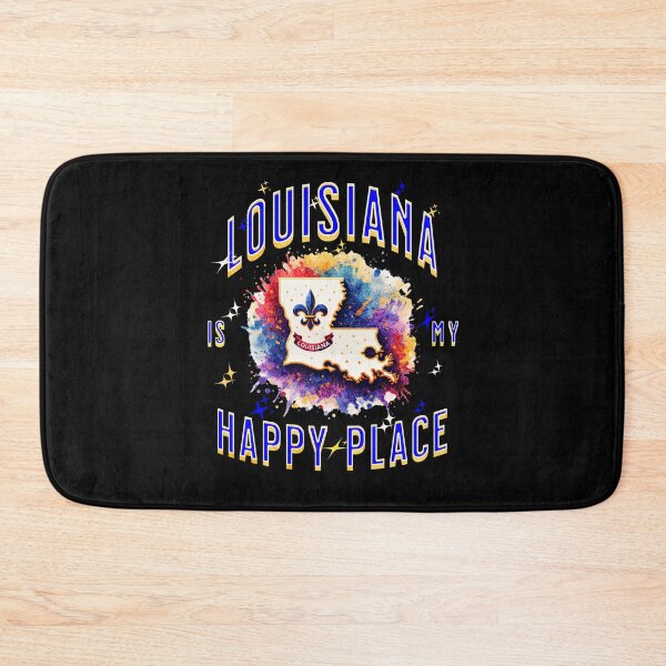 Item preview, Louisiana is my Happy Place designed and sold by Vindbult.