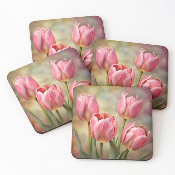 Item preview, Pink tulips designed and sold by Coolparrotgirl.