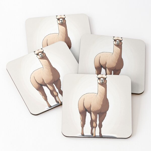 Item preview,  Cute alpaca on a White Background  Perfect Gift Love Animals designed and sold by xiaidex.