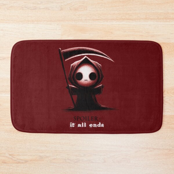 Item preview, Spoiler Alert: Grim Reaper - Dark Humor Illustration designed and sold by RuyaFab.