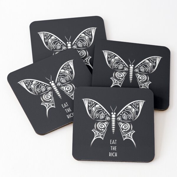 Item preview, Eat the Rich: A Butterfly's Rebellion designed and sold by Rafal Saluszewski.