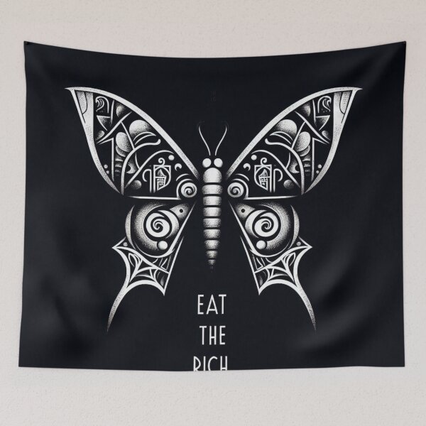 Item preview, Eat the Rich: A Butterfly's Rebellion designed and sold by Rafal Saluszewski.