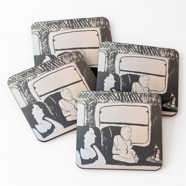 Item preview, Passengers on a train from Tbilisi to Batumi  designed and sold by suzetta.