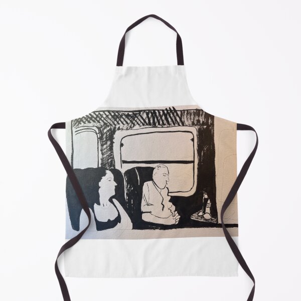 Item preview, Passengers on a train from Tbilisi to Batumi  designed and sold by suzetta.