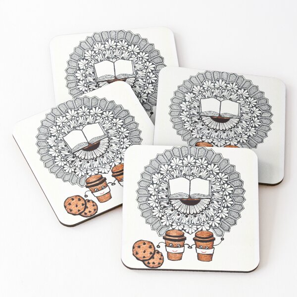 Item preview, Mandala Art Coffee Theme designed and sold by J-TheArtCafe.
