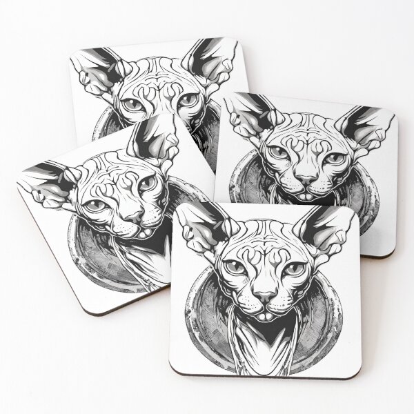 Item preview, Sphynx Cat Hairless Gorgeous Animal designed and sold by CyberArtistOne.