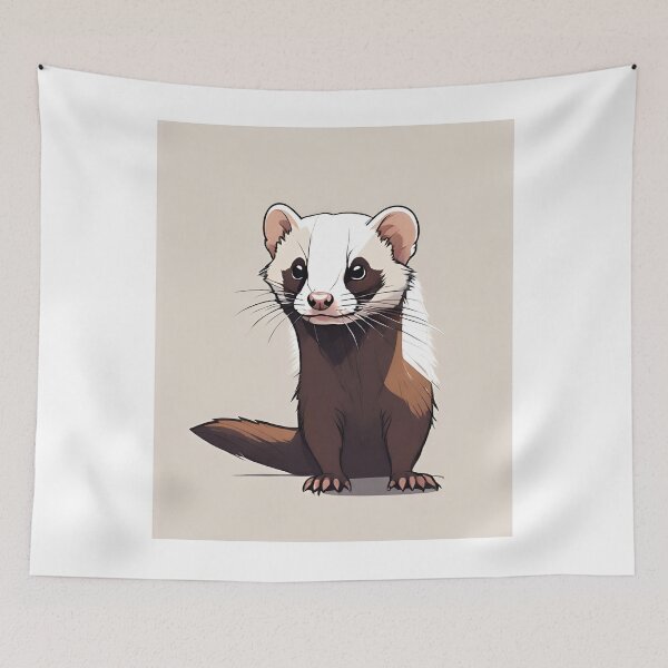 Item preview, Cute Ferret  Perfect Gift Love Animals designed and sold by xiaidex.