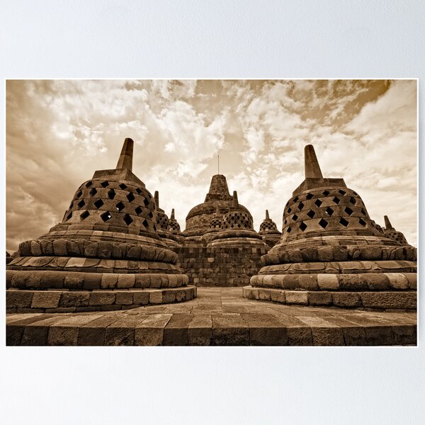 Borobudur Posters | Sale for Redbubble