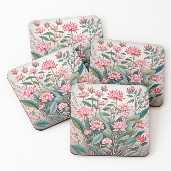 Item preview, Pink wildflowers designed and sold by Coolparrotgirl.
