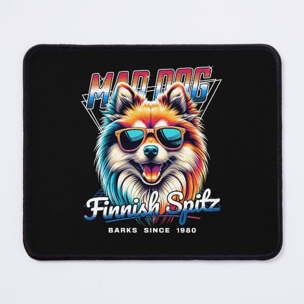 Item preview, Mad Dog Finnish Spitz Dog designed and sold by RedDesignSyc.