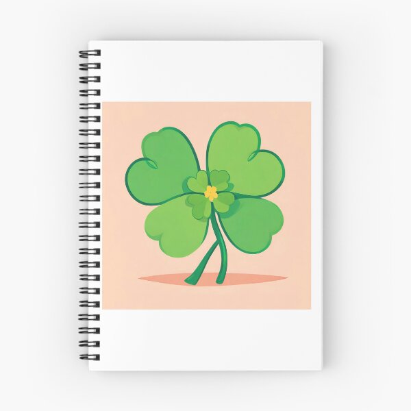 Item preview, Double 4-leaf clover designed and sold by raleca78.